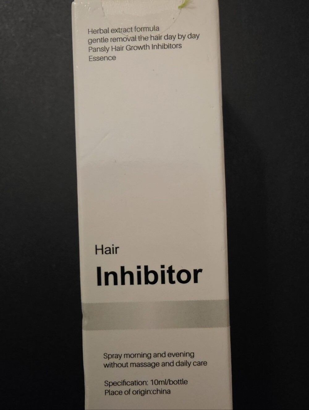 Hair Inhibitor Spray — White